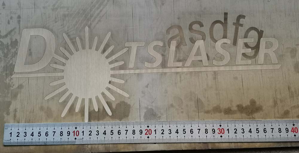 stainless steel marking
