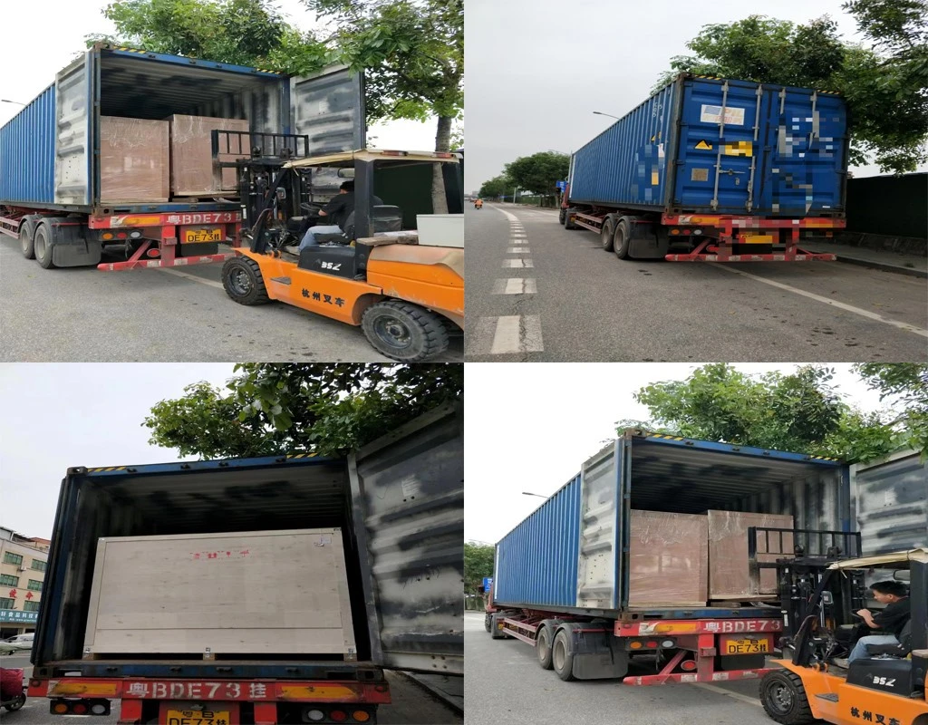 Shipping laser machine