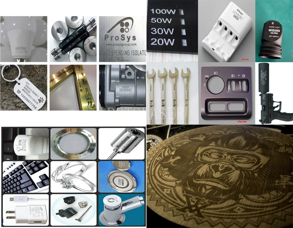 20W laser samples
