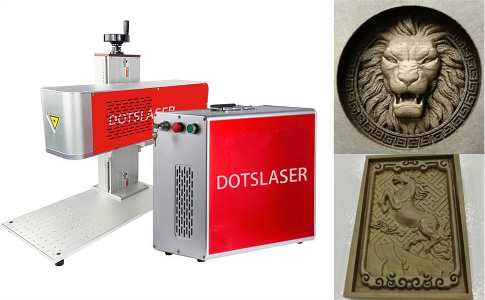 3D-Lasermarkierer für gekrümmte Oberflächen