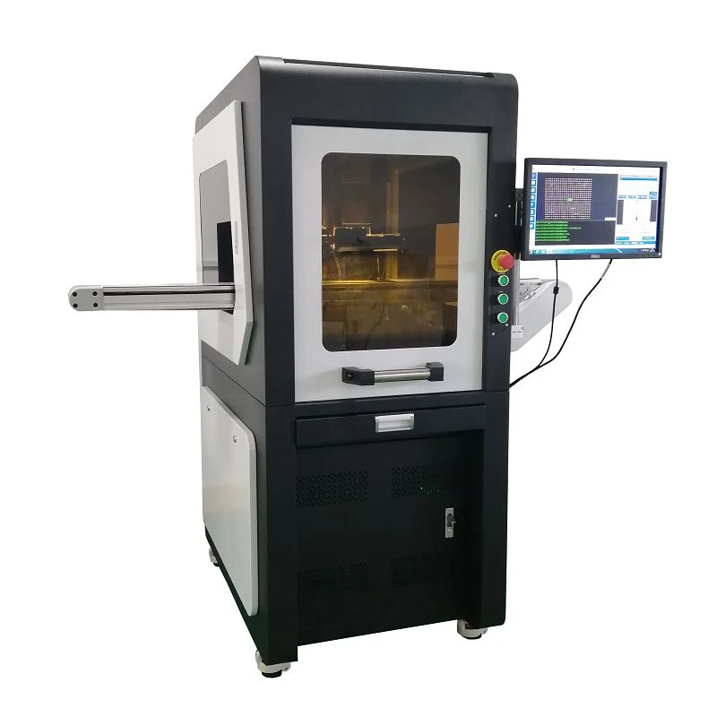 CCD-Kamera-Faserlaser-Markierungsmaschine