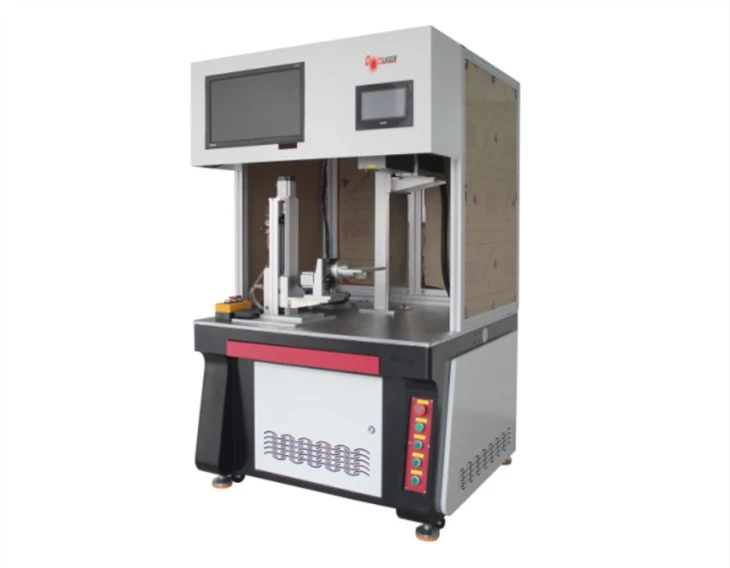 Automatische CNC-Faserlaserbeschriftungsmaschine