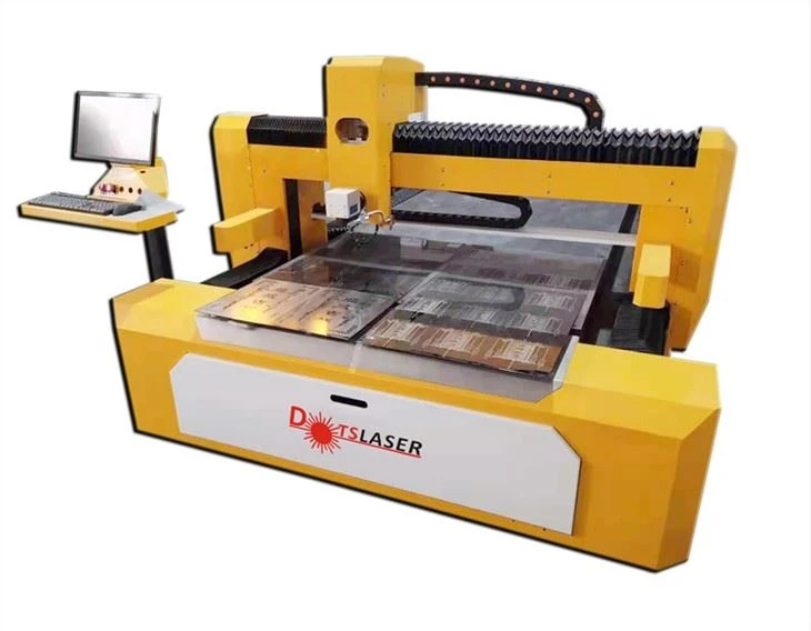 Großformatige Lasermarkierung