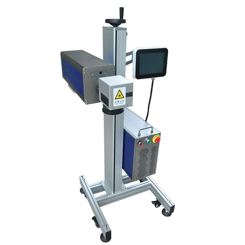 On-the-fly CO₂-Laserbeschriftungsmaschine
