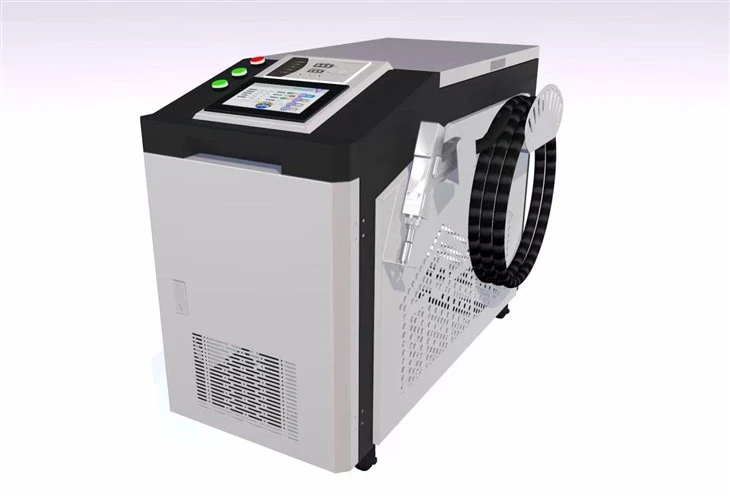 Laser-Entrostungsmaschine