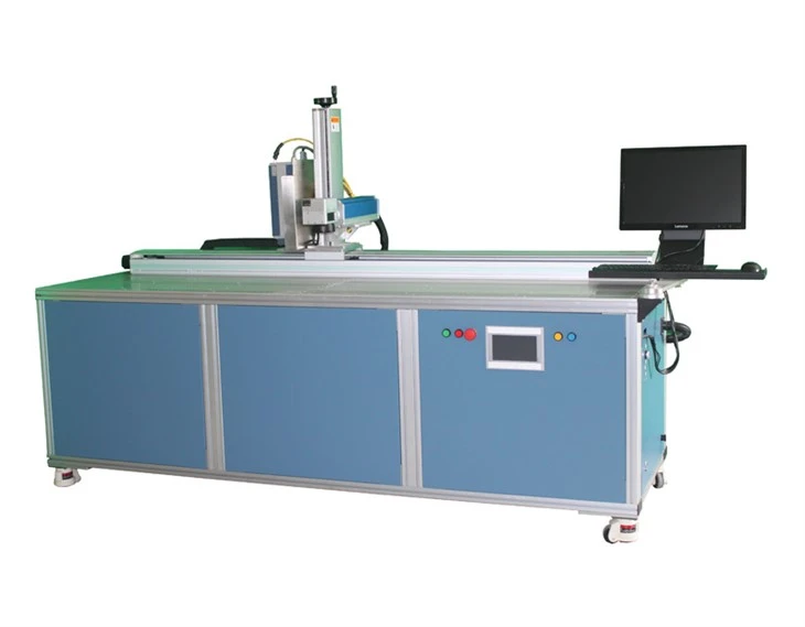 Lasermarkiermaschine für Schwertklingen