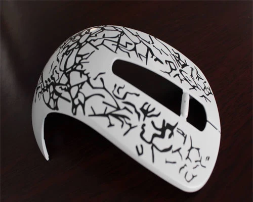 Laser engraving on mouse pad Laser engraving on mouse pad